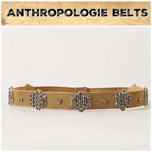 Anthro “Metallic Bloom Belt”